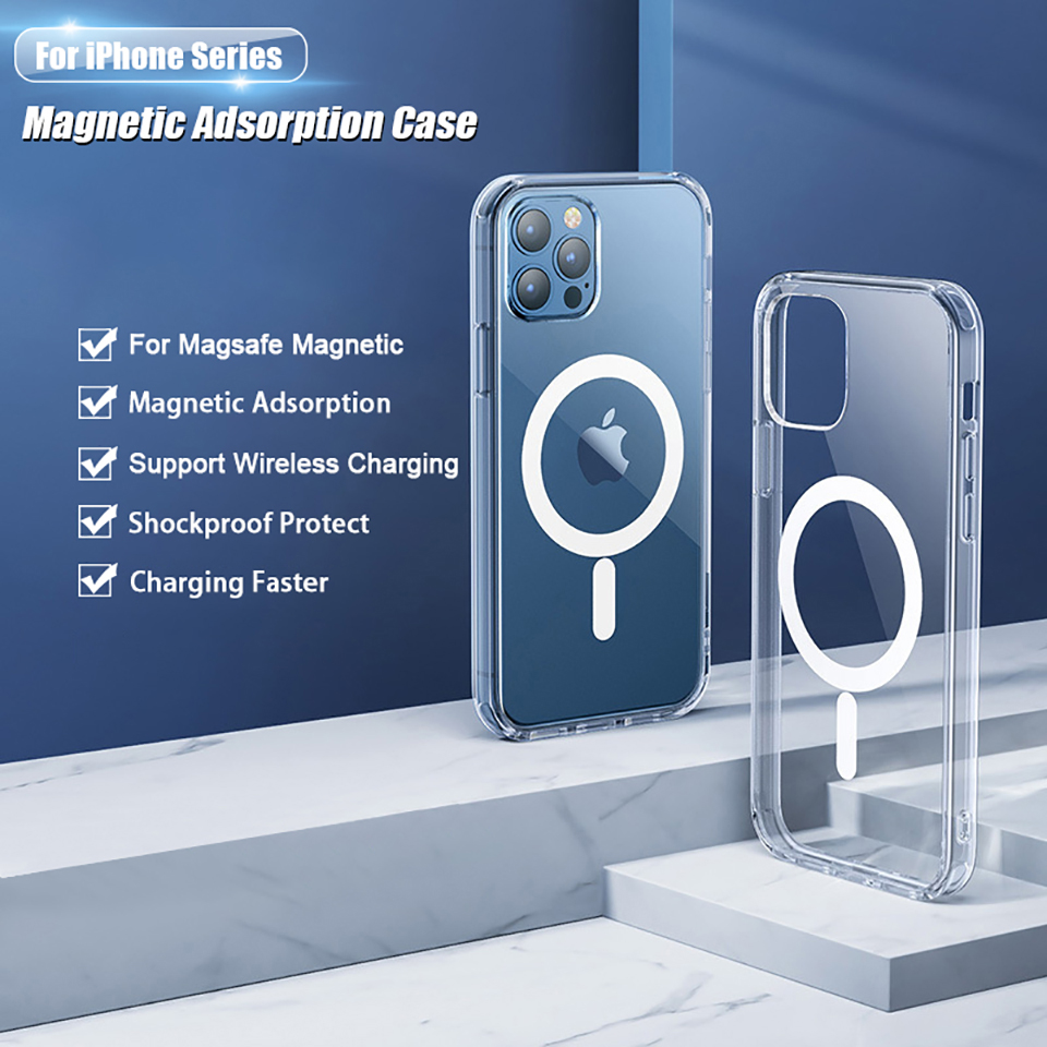 Чохол Cosmic Acrylic MagSafe HQ для Apple iPhone 15 Pro Max Transparent — фото 10
