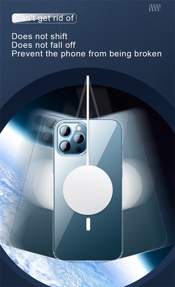Чохол Cosmic Acrylic MagSafe HQ для Apple iPhone 15 Transparent — фото 8