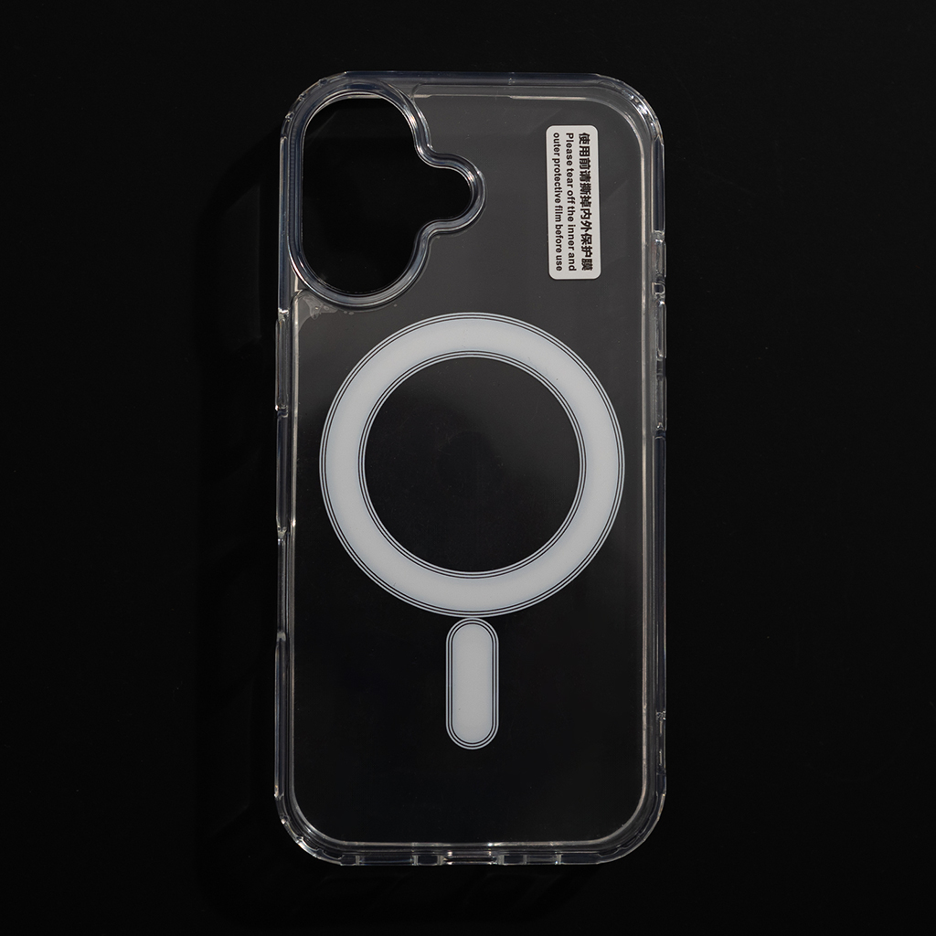 Чохол Cosmic Acrylic MagSafe HQ для Apple iPhone 17 Transparent