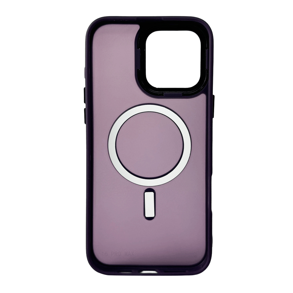 Чохол Cosmic Magnetic Color HQ для Apple iPhone 16 Pro Max бордового кольору — фото 3