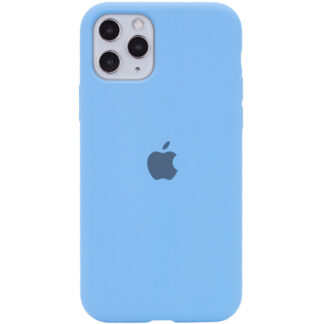 Чохол для Apple iPhone 11 Pro Max Silicone Full Case AA Open Cam Cornflower
