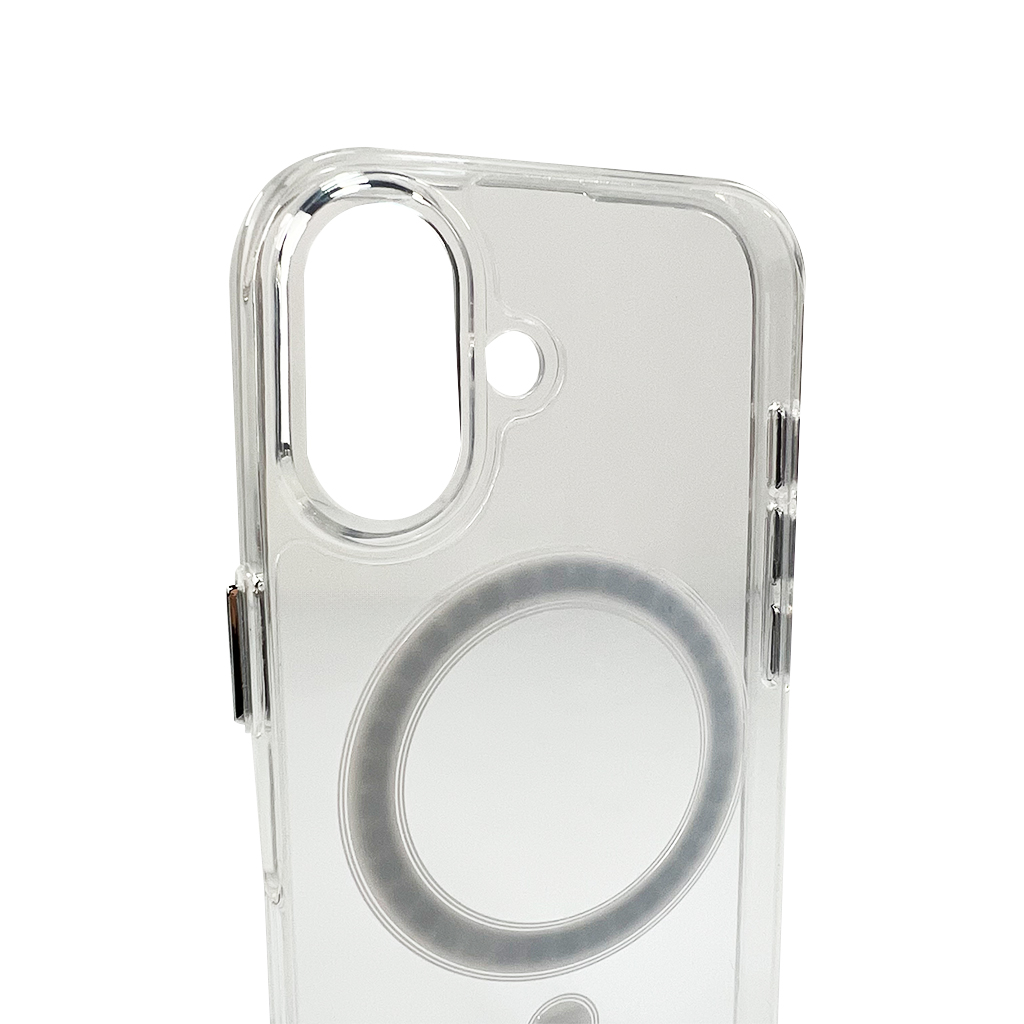 Чохол для Apple iPhone 16 Magnetic Transparent — фото 4