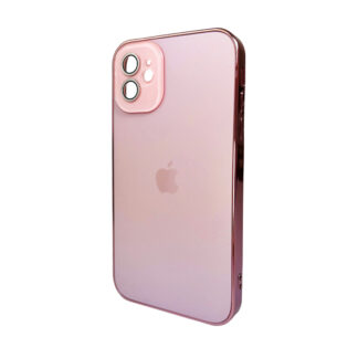 Чохол для iPhone 12 AG Glass Sapphire Frame MagSafe
