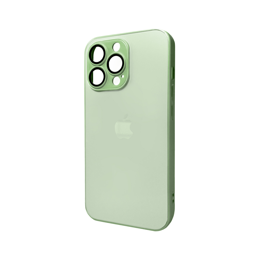 Чохол для iPhone 12 Pro Max AG Glass Matt Frame Light