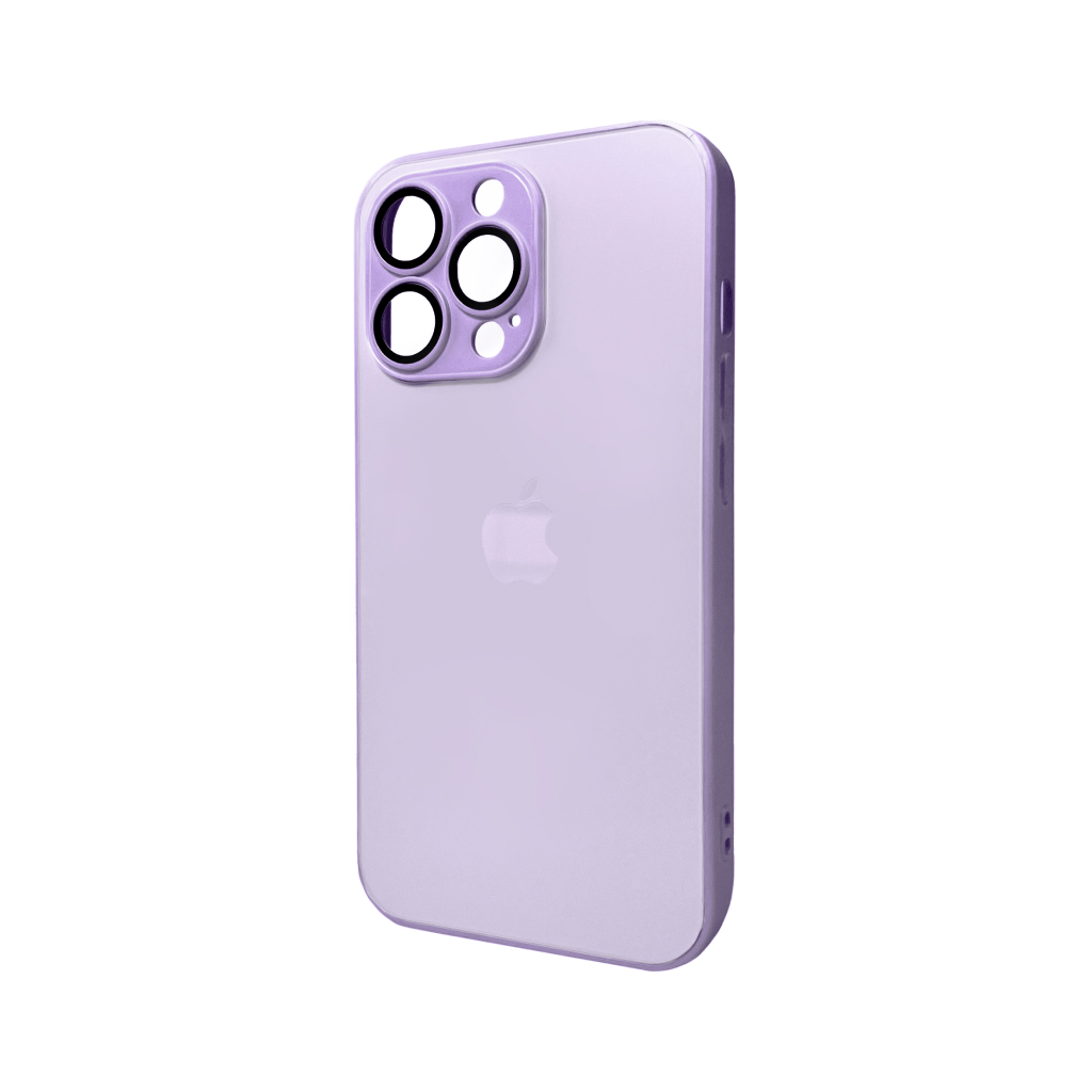 Чохол для iPhone 12 Pro Max AG Glass Matt Frame Light