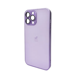 Чохол для iPhone 13 Pro Max AG Glass Matt Frame Light