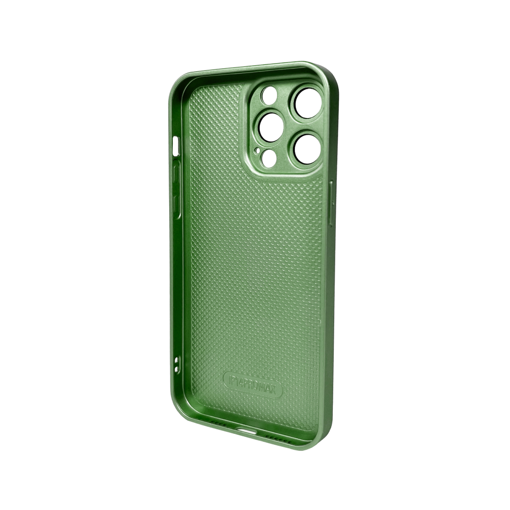 Чохол для iPhone 14 Pro Max AG Glass Matt Frame Light Green — фото 3