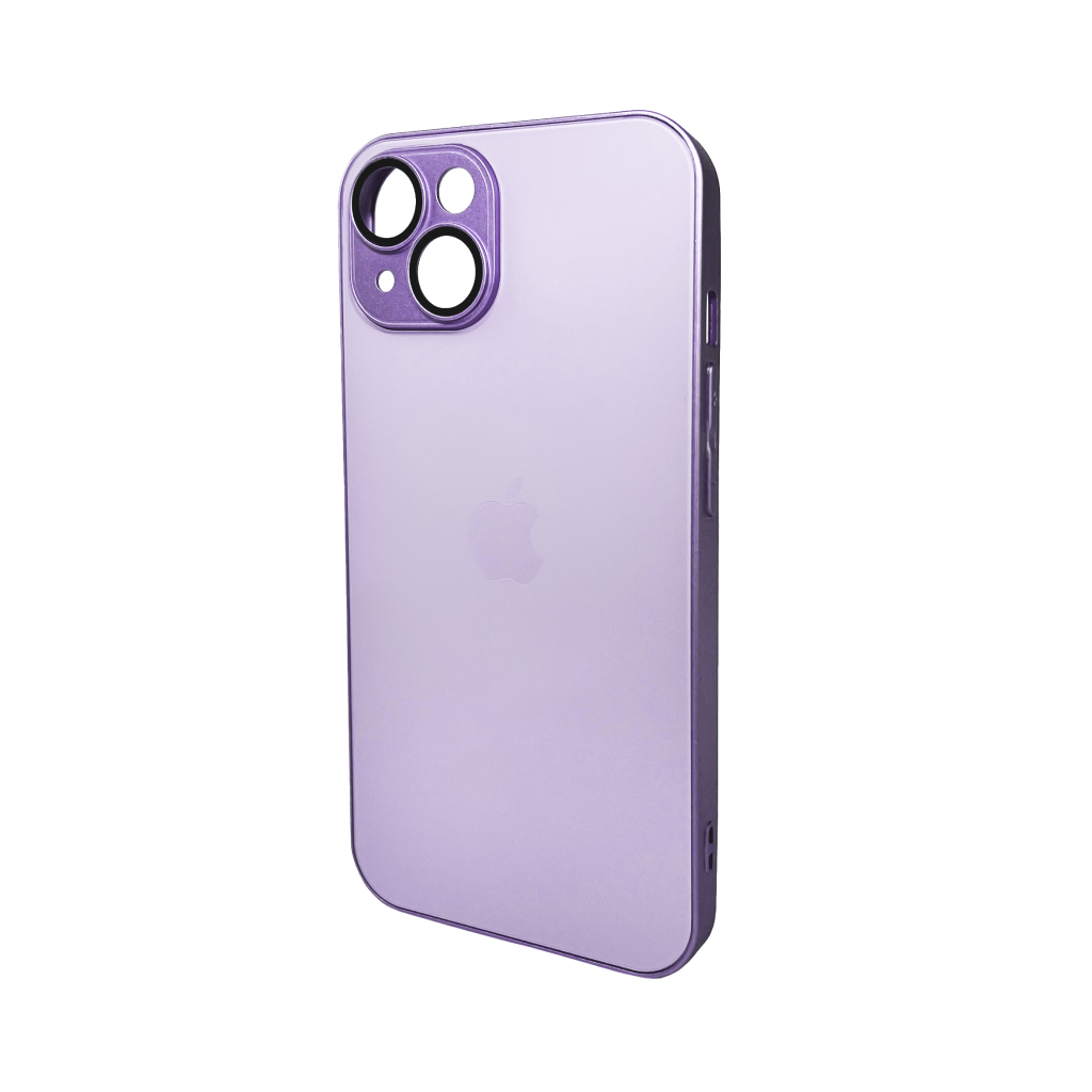 Чохол для iPhone 15 Light Green AG Glass Matt Frame