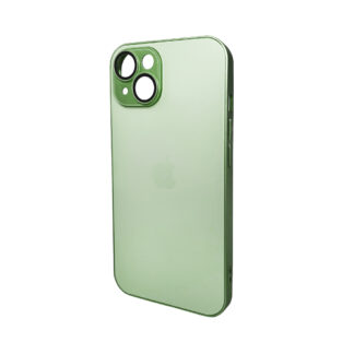 Чохол для iPhone 15 Light Green AG Glass Matt Frame