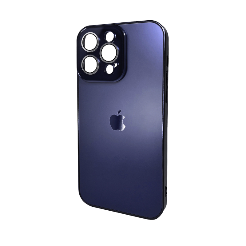 Чохол для iPhone 15 Pro AG Glass Sapphire Frame