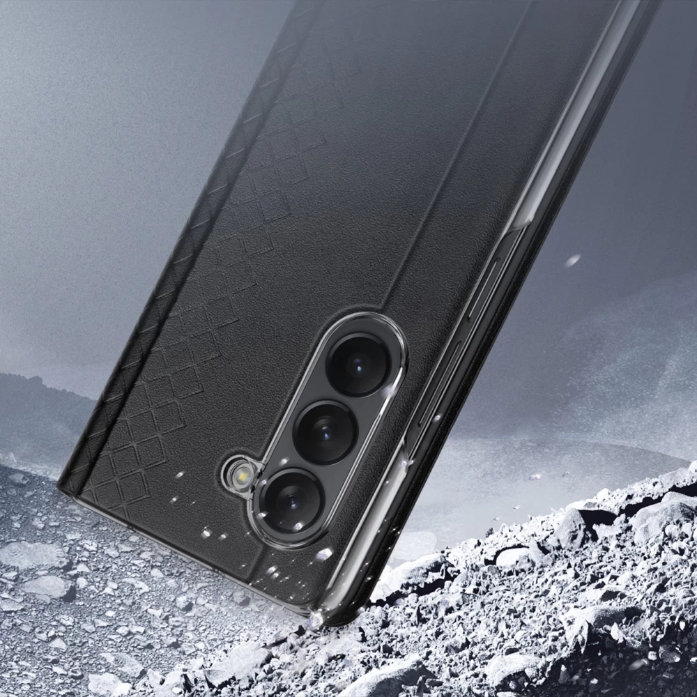 Чохол для Samsung Fold 5 DUX Ducis Bril фіолетового кольору — фото 10