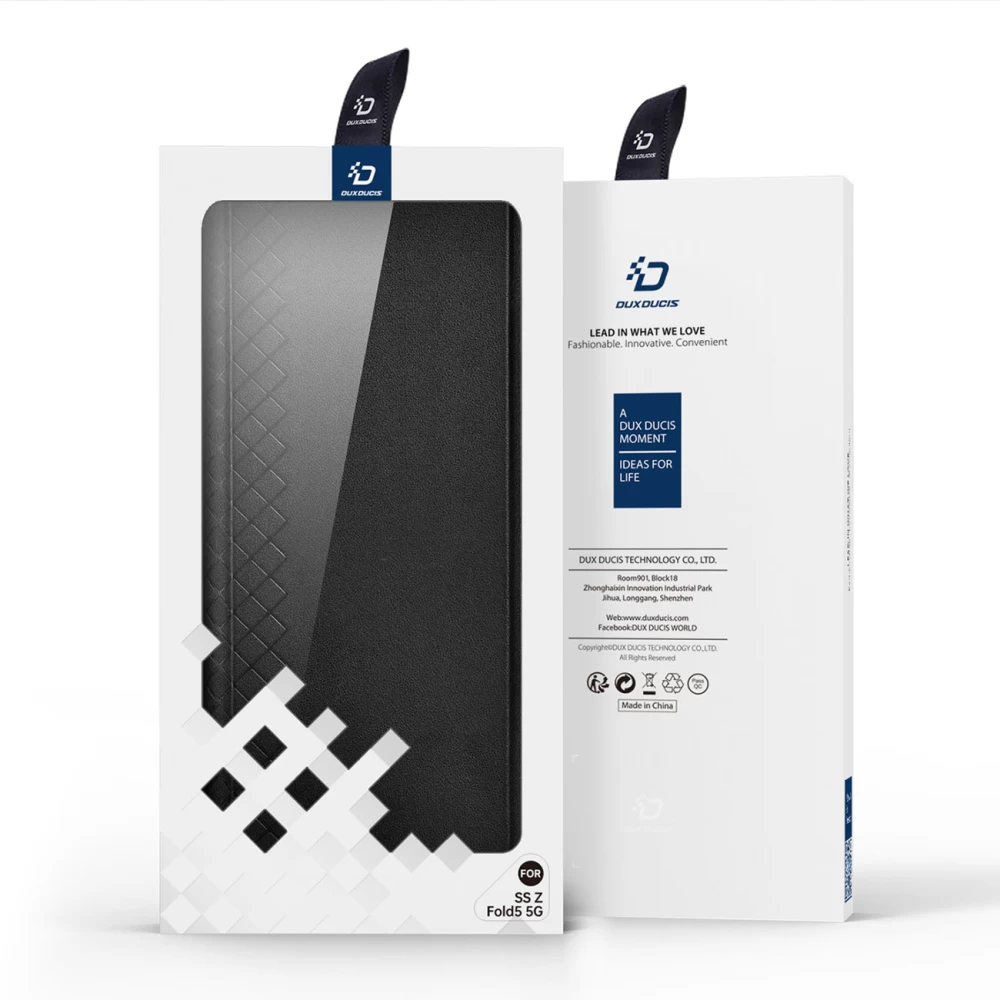 Чохол для Samsung Fold 5 DUX Ducis Bril фіолетового кольору — фото 13