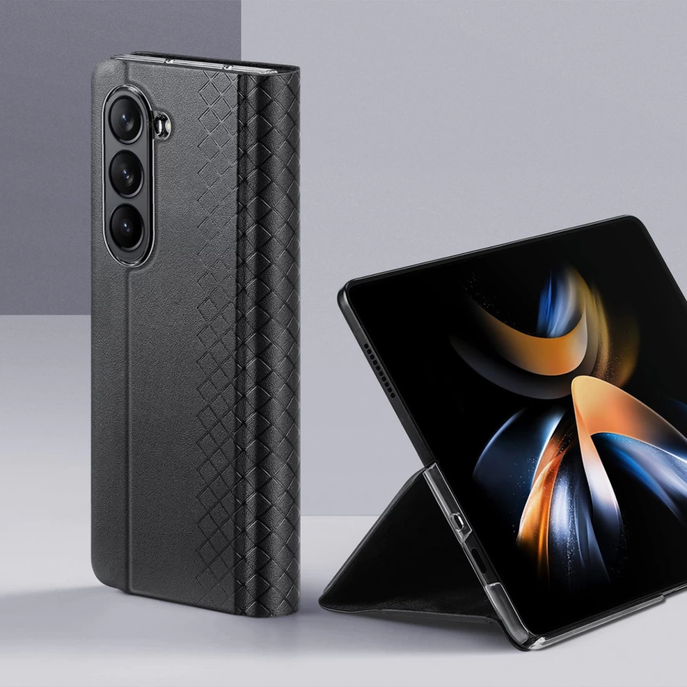 Чохол для Samsung Fold 5 DUX Ducis Bril фіолетового кольору — фото 5