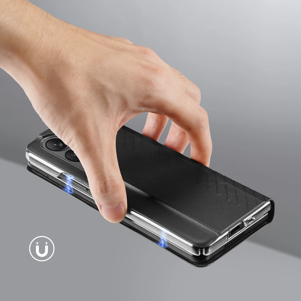 Чохол для Samsung Fold 5 DUX Ducis Bril фіолетового кольору — фото 7