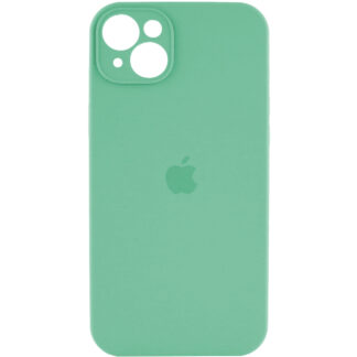 Чохол Silicone Full Case AA Camera Protect для Apple iPhone 14 Spearmint