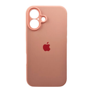 Чохол Silicone Full Case AA Camera Protect для Apple iPhone 16 Grapefruit