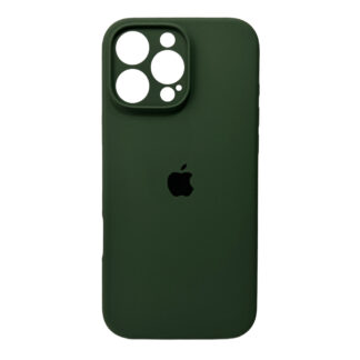 Чохол Silicone Full Case AA Camera Protect для Apple iPhone 16 Pro Atrovirens