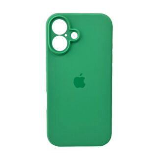 Чохол Silicone Full Case AA Camera Protect для Apple iPhone 16 Spearmint