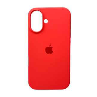 Чохол Silicone Full Case AA Open Cam для Apple iPhone 16 Peach