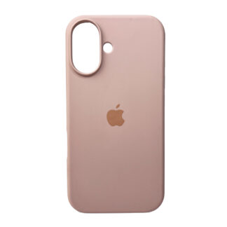 Чохол Silicone Full Case AA Open Cam для Apple iPhone 16 Pink Sand