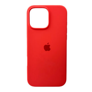 Чохол Silicone Full Case AA Open Cam для Apple iPhone 16 Pro персикового кольору