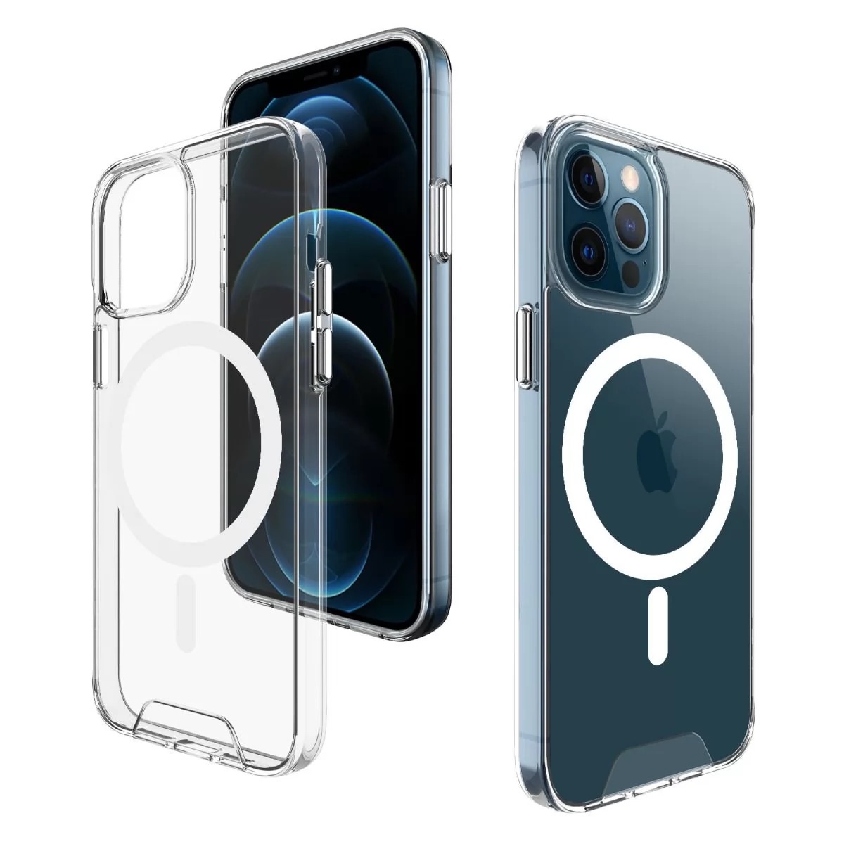 Чохол Space Magnetic для Apple iPhone 15 Transparent — фото 3
