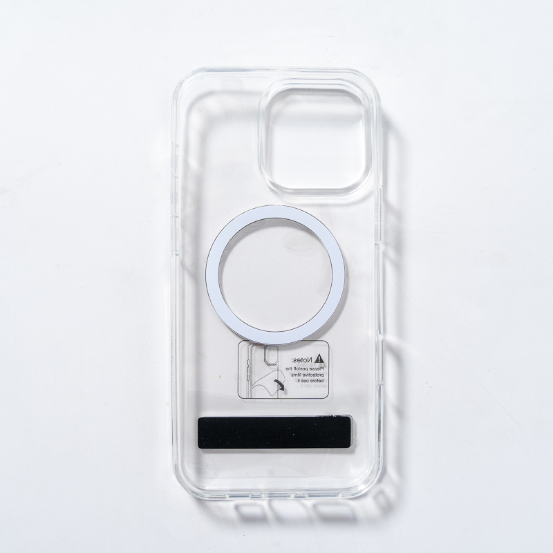 Чохол Spigen Magnetic Clear Stand для iPhone 16 Transparent — фото 6