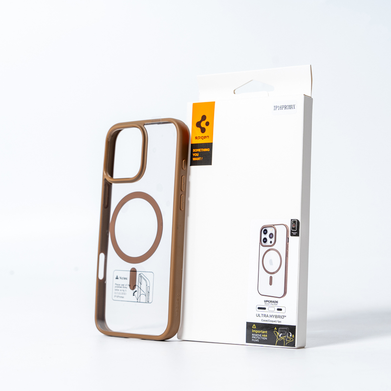 Чохол Spigen Magnetic Color для Apple iPhone 16 Pro Brown — фото 14