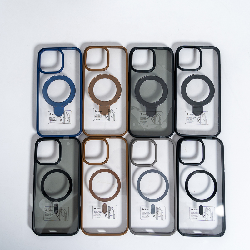 Чохол Spigen Magnetic Ring для iPhone 16 Pro Max Grey — фото 7