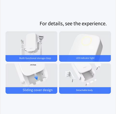 Cтерилізатор для зубних щіток Xiaomi DOCO Non Plug — фото 6