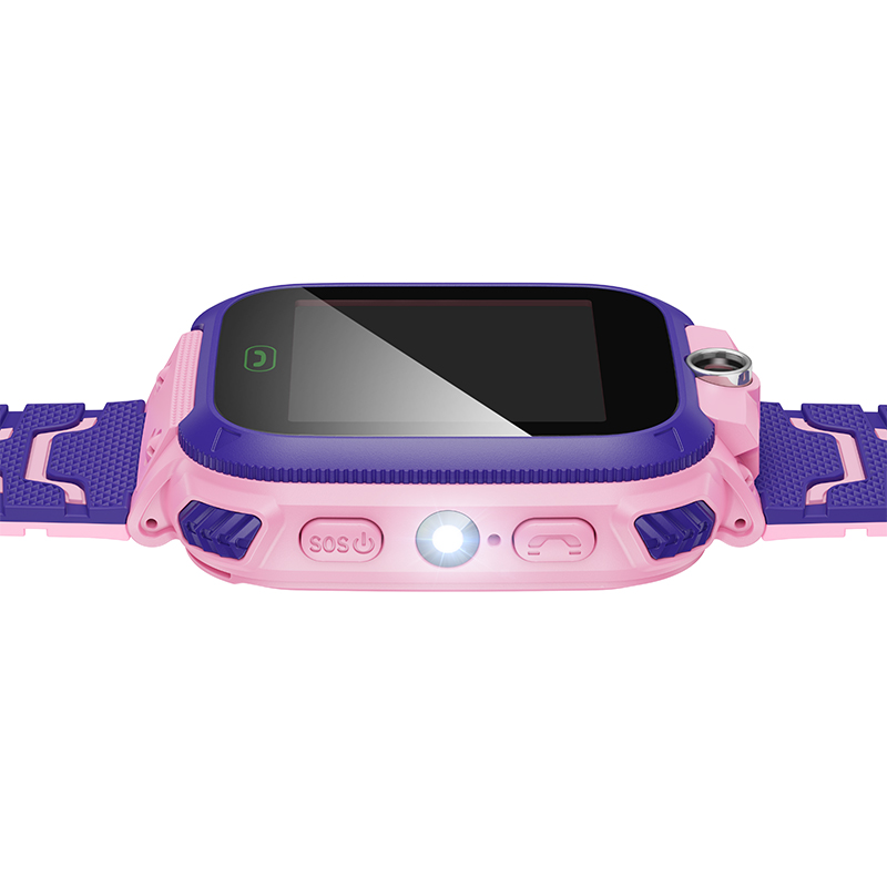 Дитячий смарт-годинник HOCO Y105 36mm. 400 mAh children phone watch Pink — фото 4
