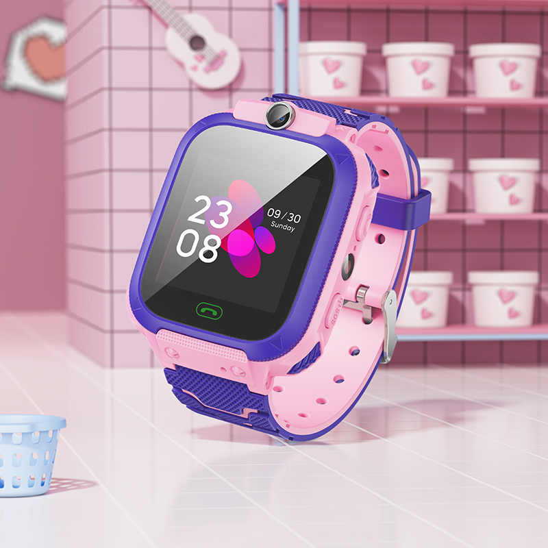 Дитячий смарт-годинник HOCO Y105 36mm. 400 mAh children phone watch Pink — фото 6