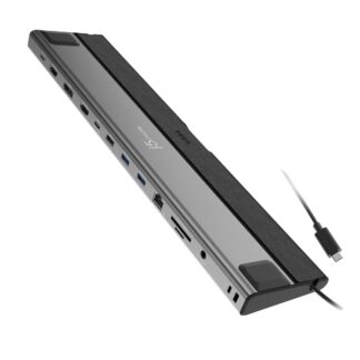 Док станція USB-C 12-в-1 (Hdmi/DP/PD/USB-A/USB-C/LAN/картридер/аудіо)