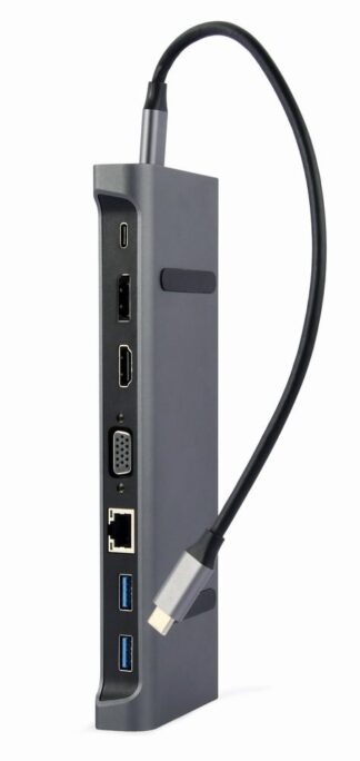 Док станція USB-C 9-в-1 (USB-хаб +