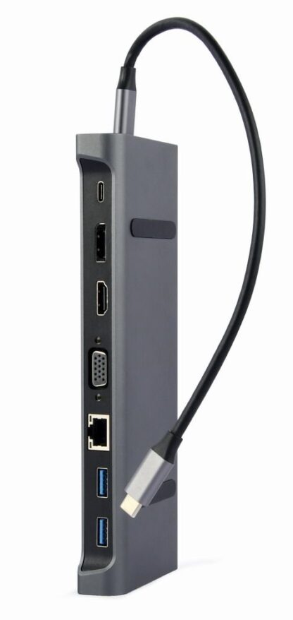 Док станція USB-C 9-в-1 (USB-хаб +