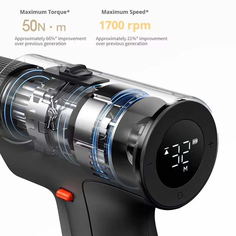 Дриль-шуруповерт Xiaomi Mijia Brushless Drill 2 Black — фото 9