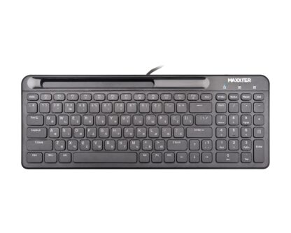 Дротова клавіатура, ножичний механізм, чорна Maxxter KB-01B-UA