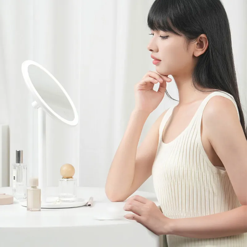 Дзеркало для макіяжу Xiaomi Doco LED Beauty Sunlight — фото 8