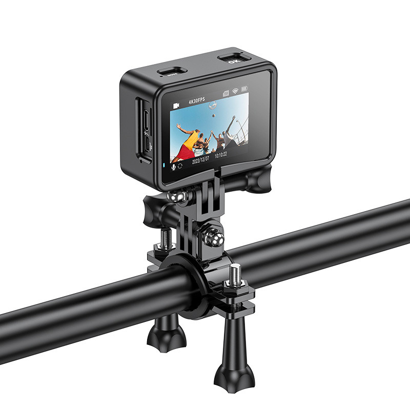 Екшн-камера HOCO DV101 dual color screen sports camera Black — фото 6