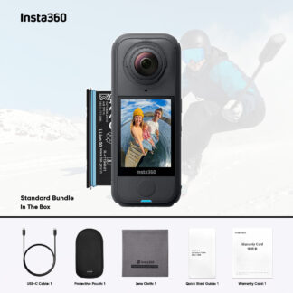 Екшн-камера Insta360 X4 Air Standard Bundle  (Black) — фото 4