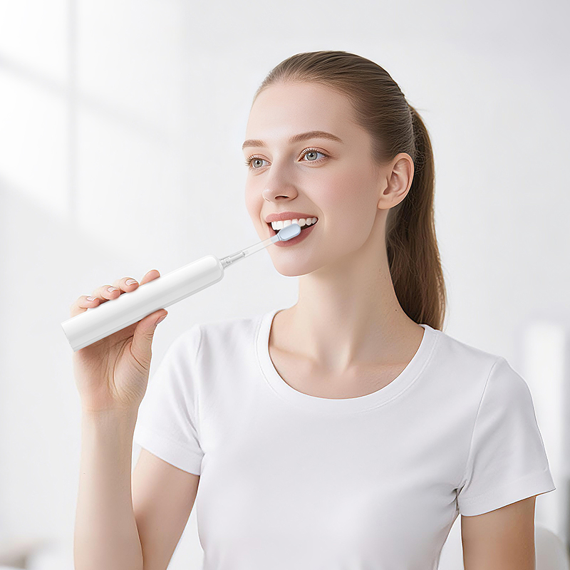 Електрична зубна щітка HOCO HP64 Acoustic wave electric toothbrush White — фото 10