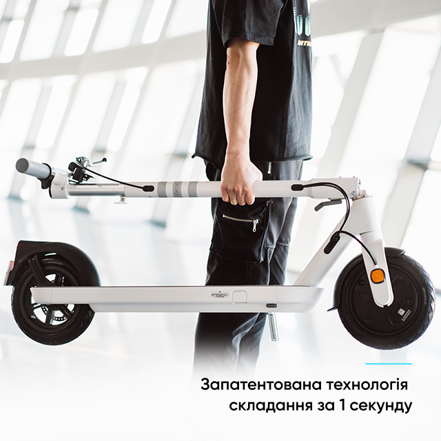 Електросамокат OKAI ES10-Neon Lite White 9" для міста — фото 18