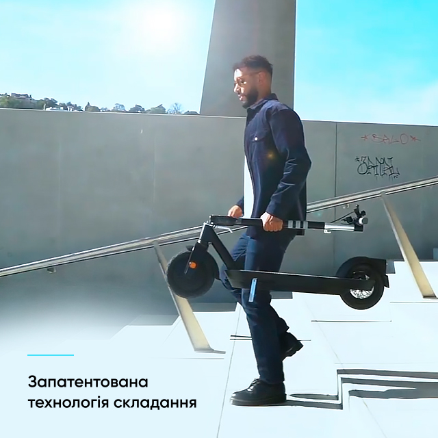 Електросамокат OKAI ES30-Neon PRO Black 10 з запасом ходу до 80 км — фото 12