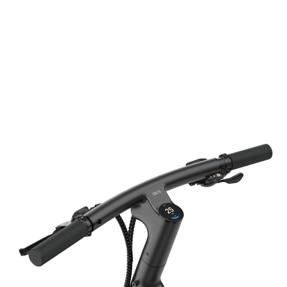 Електровелосипед OKAI EB60 Black 28', 250(500)W, 9,6Ah, 61.2km, 25kmh, NFC, App, 23kg — фото 9