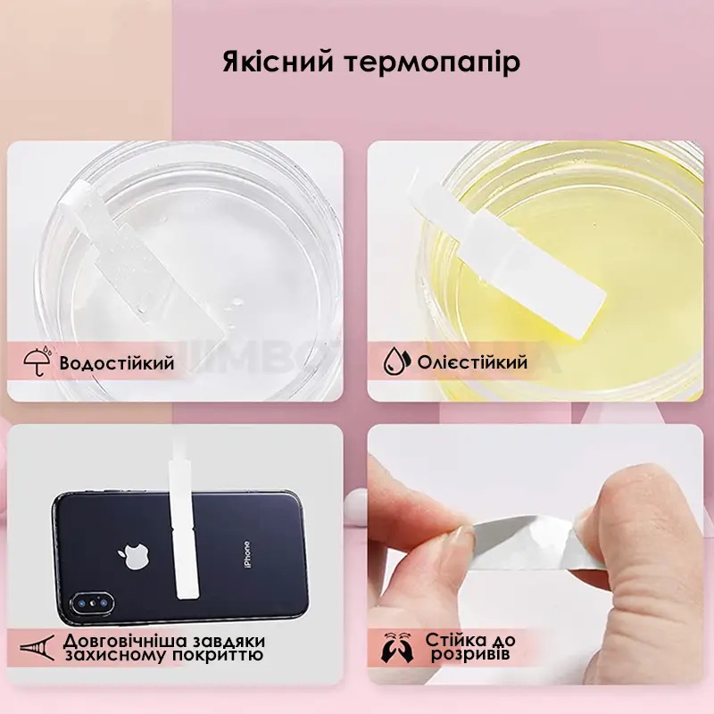 Етикетки для кабелю NIIMBOT T12.5*74+35-65 Cable White — фото 5