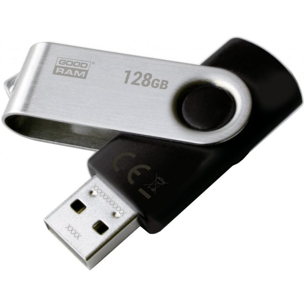 Флеш-драйв GOODRAM UTS2 128 GB чорного кольору