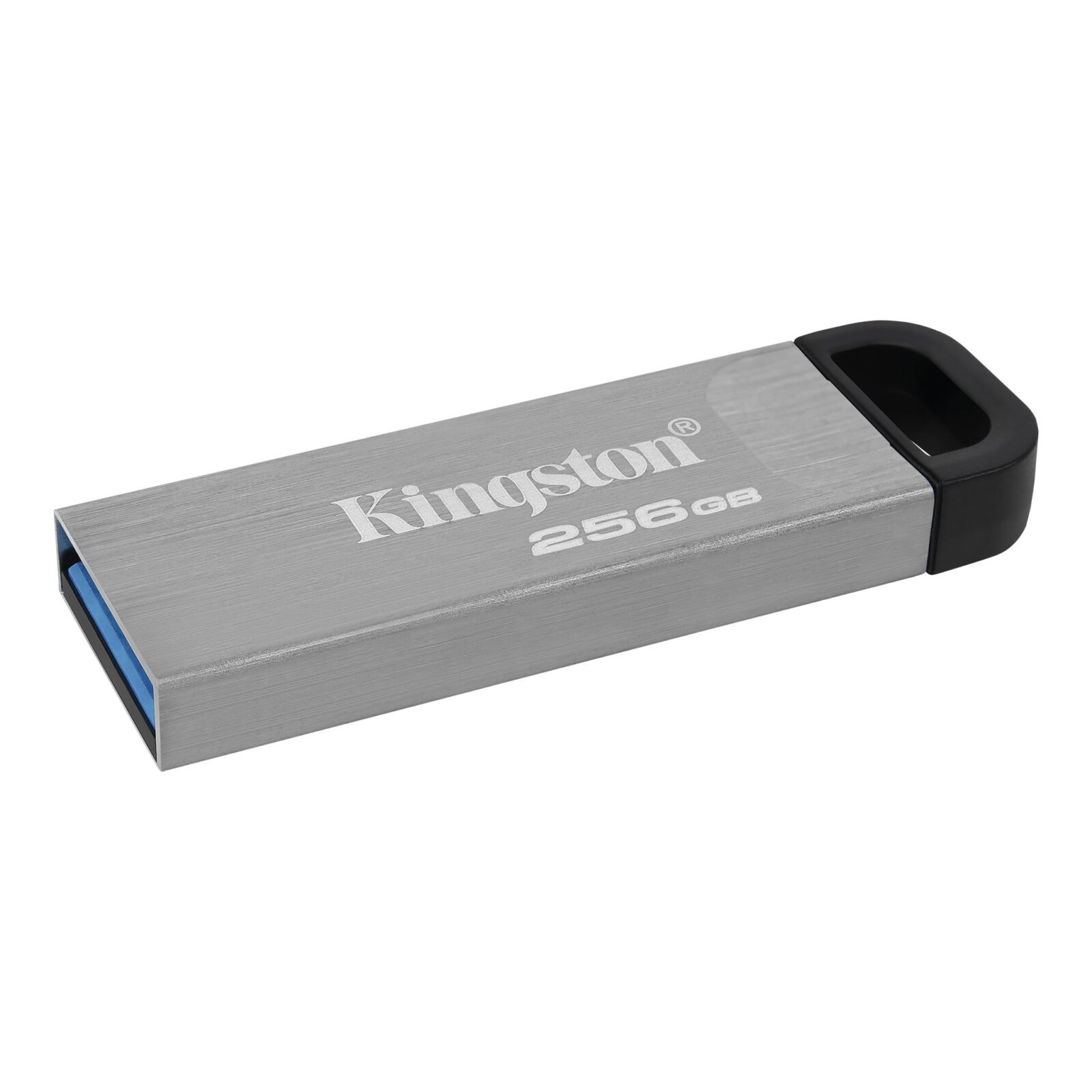 Флеш-накопичувач Kingston USB 3.2 DT Kyson 256GB Silver/Black — фото 4