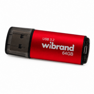 Флеш-накопичувач Wibrand Ladybug 64GB червоного кольору