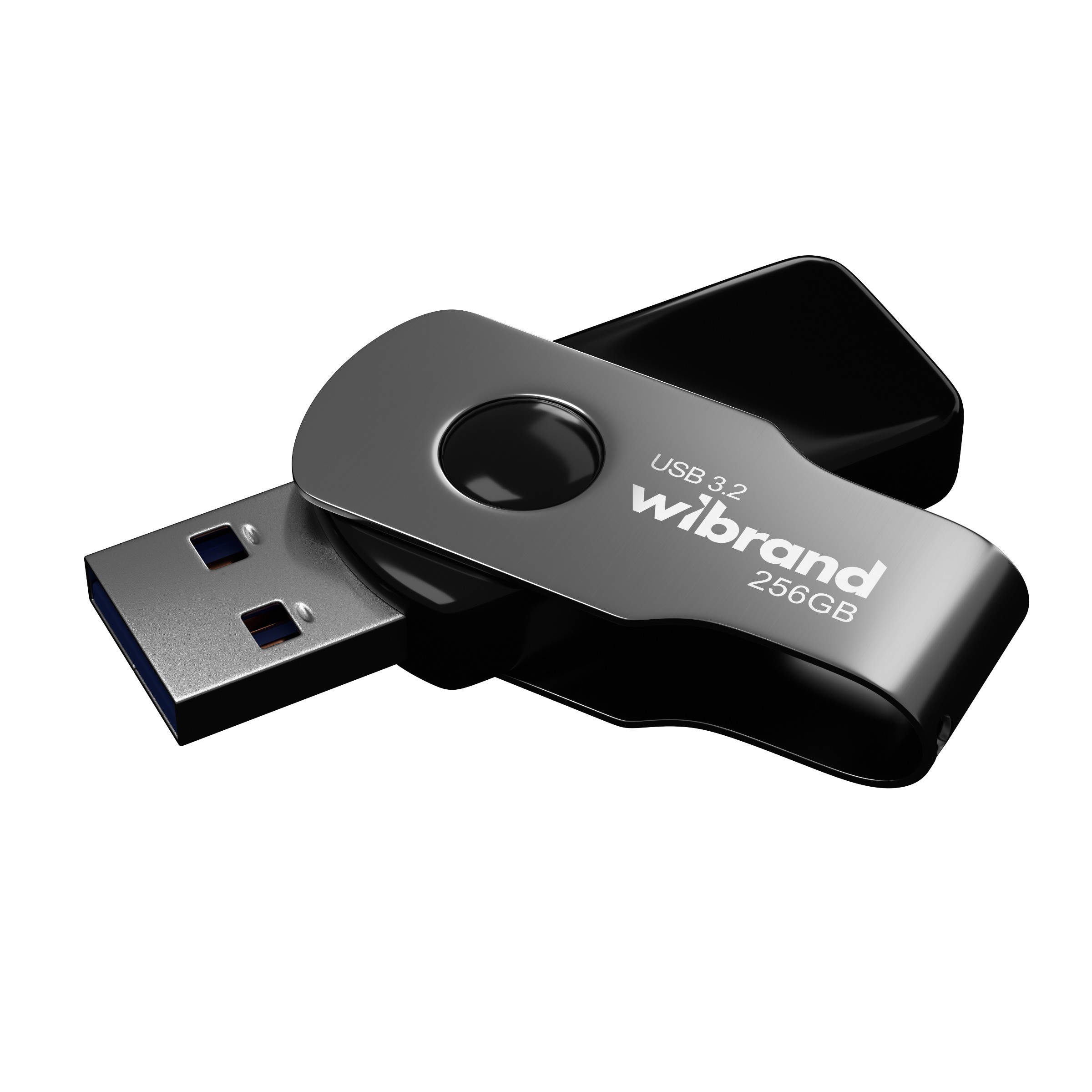 Флеш-накопичувач Wibrand USB 3.2 Gen1 Lizard Black — фото 4