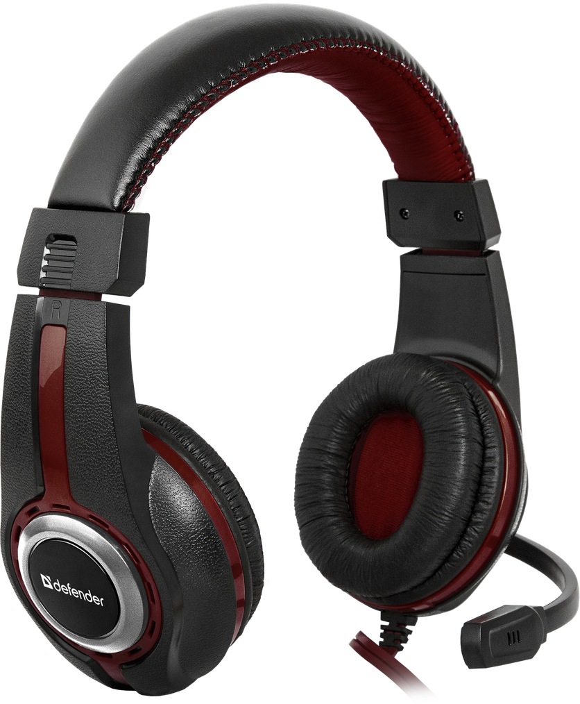 Гарнітура для ігор DEFENDER Warhead G-185 2 м чорно-червона